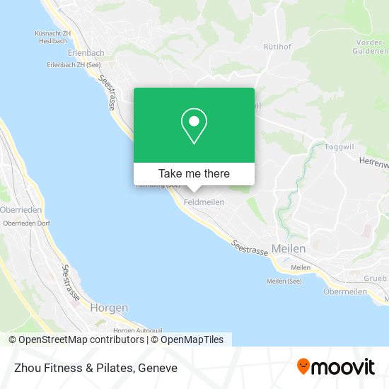 Zhou Fitness & Pilates map