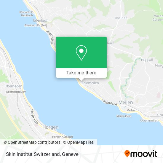 Skin Institut Switzerland map