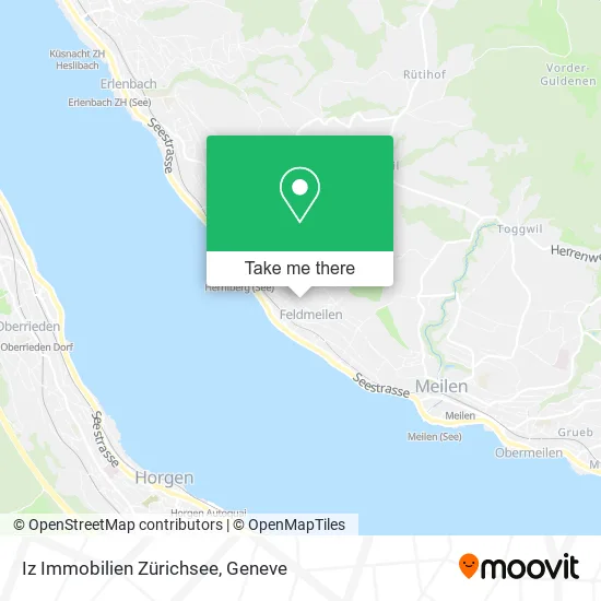 Iz Immobilien Zürichsee map