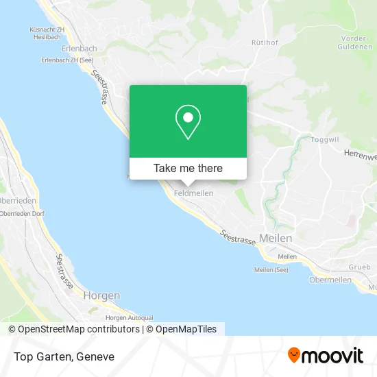 Top Garten map