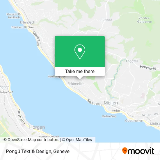 Pongü Text & Design map