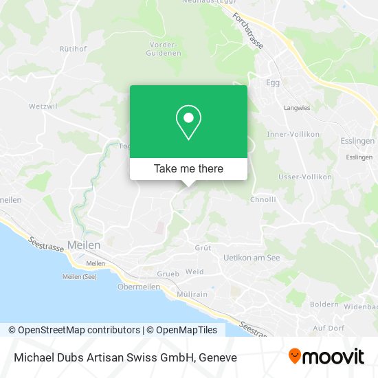 Michael Dubs Artisan Swiss GmbH map