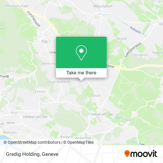 Gredig Holding map