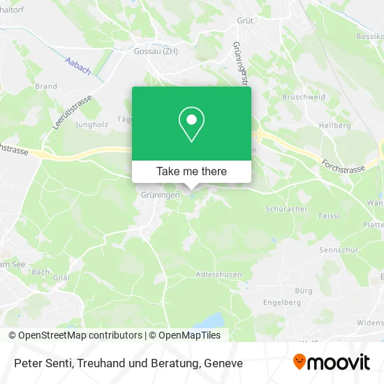 Peter Senti, Treuhand und Beratung map