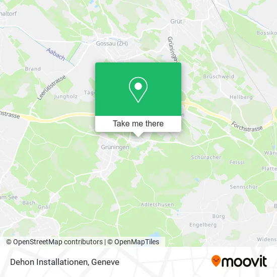 Dehon Installationen map