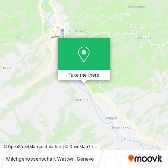 Milchgenossenschaft Wattwil map