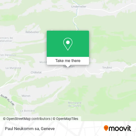 Paul Neukomm sa map