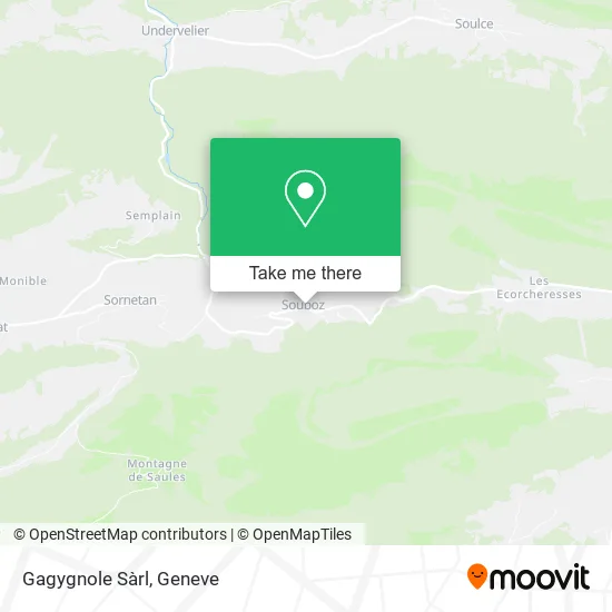 Gagygnole Sàrl map