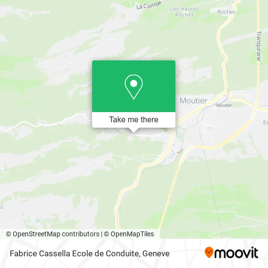 Fabrice Cassella Ecole de Conduite map