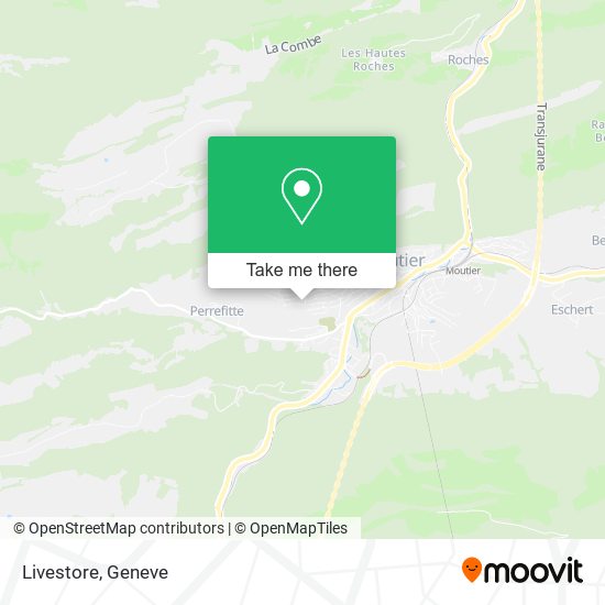 Livestore map