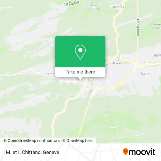 M. et I. Chittano map