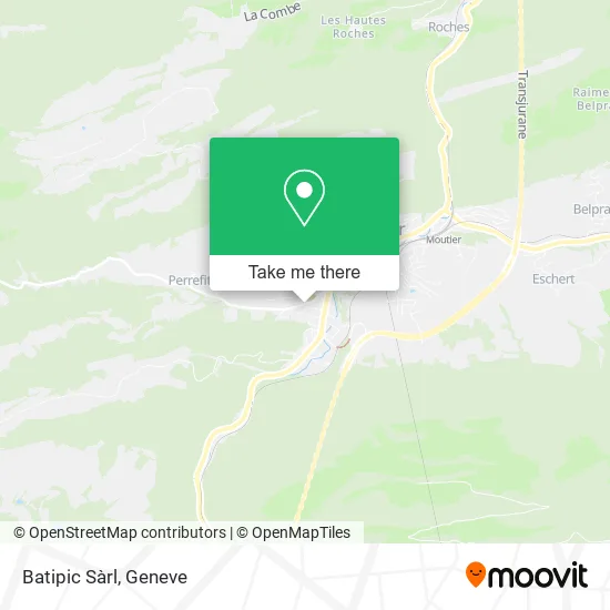 Batipic Sàrl map