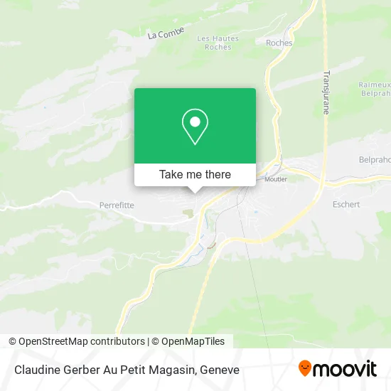 Claudine Gerber Au Petit Magasin map