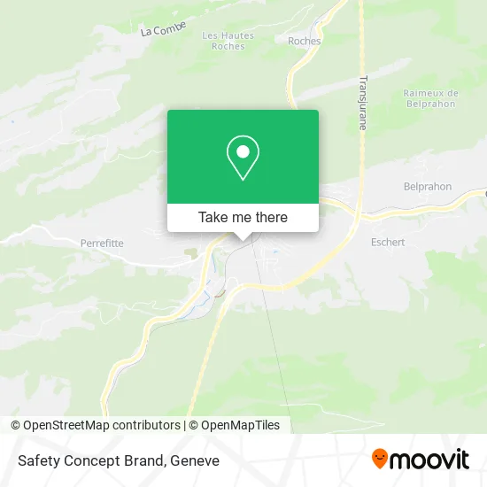 Safety Concept Brand map