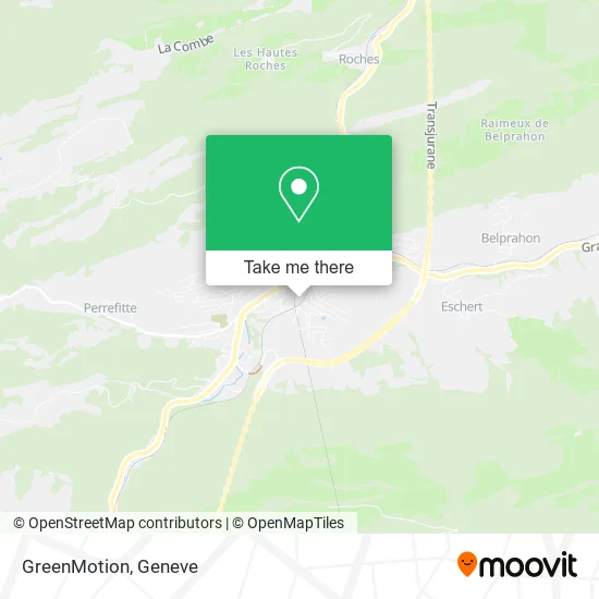 GreenMotion map