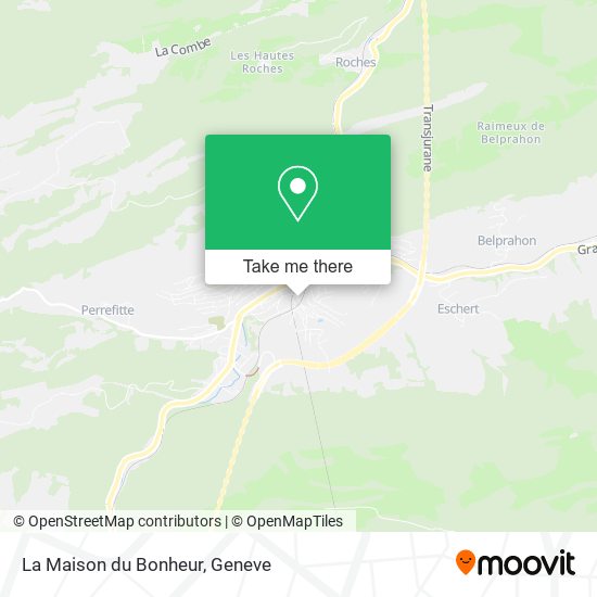 La Maison du Bonheur map