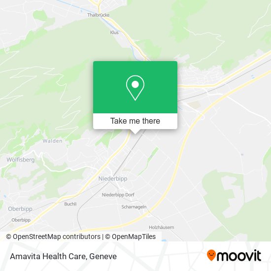 Amavita Health Care map