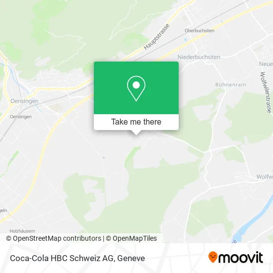 Coca-Cola HBC Schweiz AG map