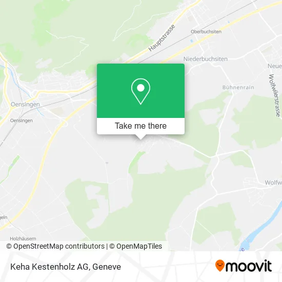 Keha Kestenholz AG map