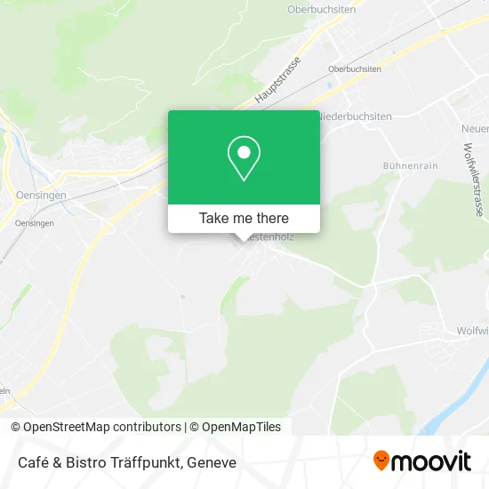 Café & Bistro Träffpunkt map