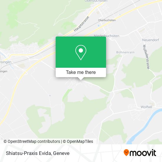 Shiatsu-Praxis Evida map