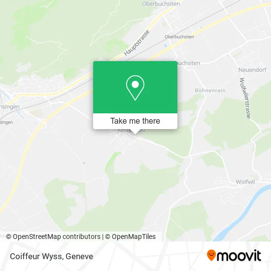 Coiffeur Wyss map