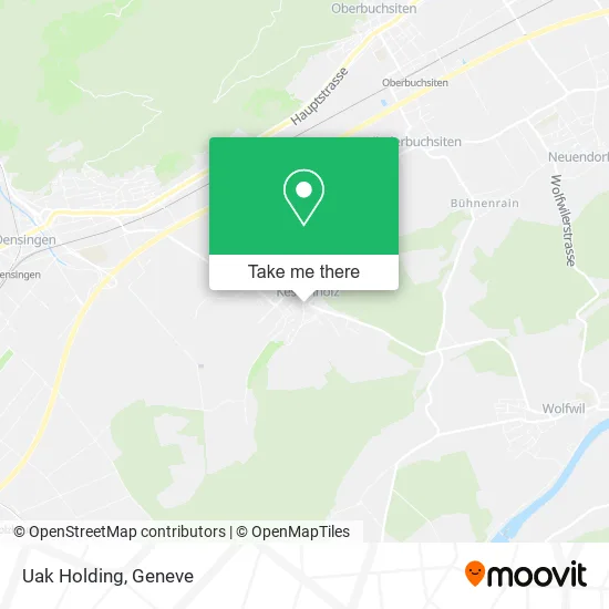 Uak Holding map