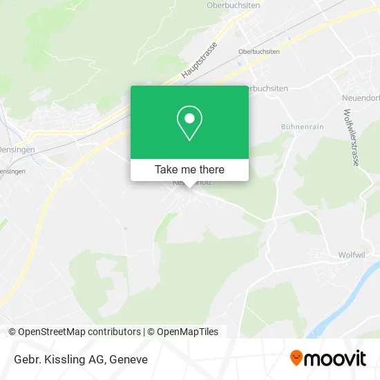 Gebr. Kissling AG map