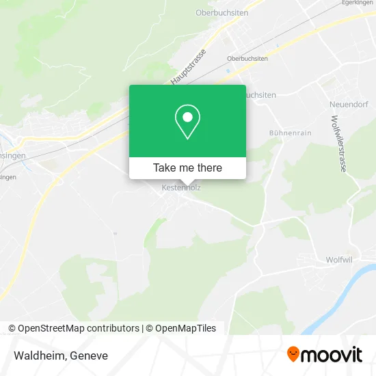 Waldheim map