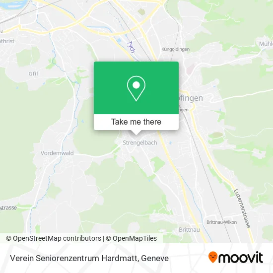 Verein Seniorenzentrum Hardmatt map