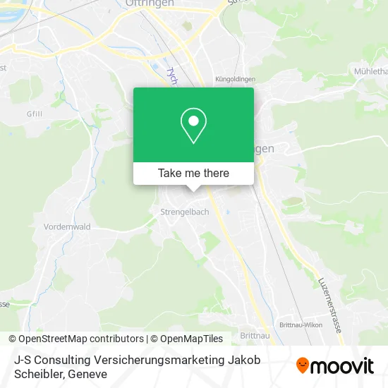 J-S Consulting Versicherungsmarketing Jakob Scheibler map