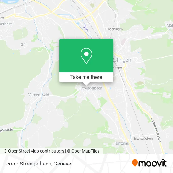 coop Strengelbach plan