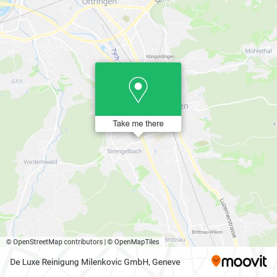 De Luxe Reinigung Milenkovic GmbH map