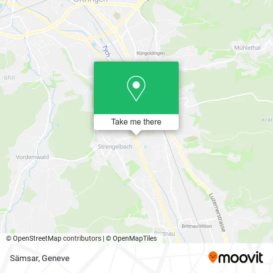 Sämsar map