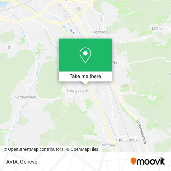 AVIA map