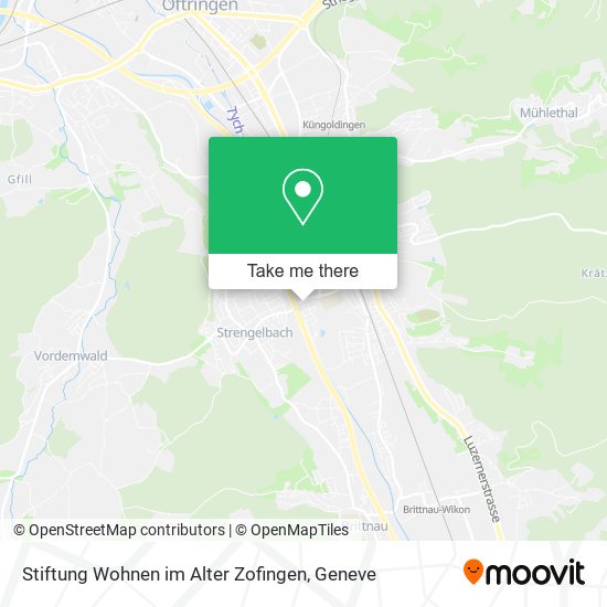 Stiftung Wohnen im Alter Zofingen map