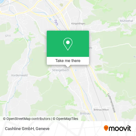 Cashline GmbH map
