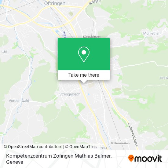 Kompetenzcentrum Zofingen Mathias Balmer plan