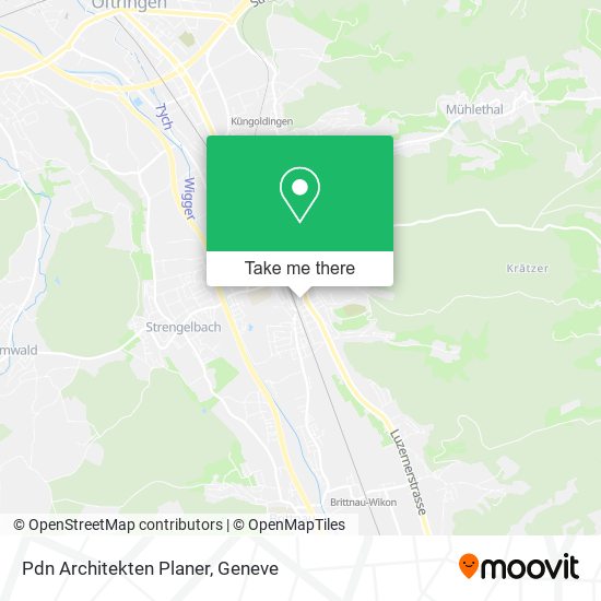 Pdn Architekten Planer map