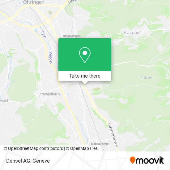Densel AG map