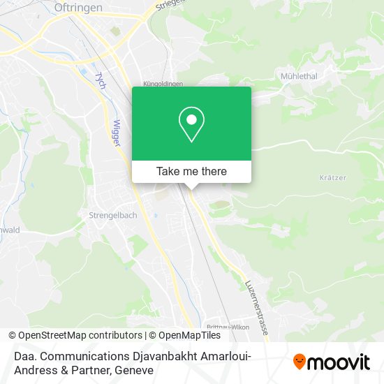 Daa. Communications Djavanbakht Amarloui-Andress & Partner map