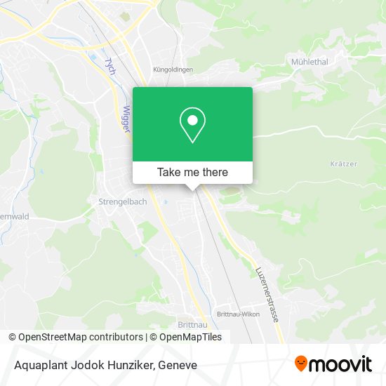 Aquaplant Jodok Hunziker map