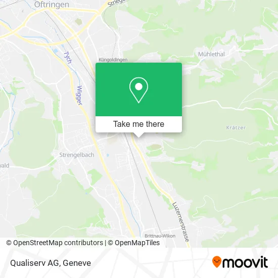 Qualiserv AG map