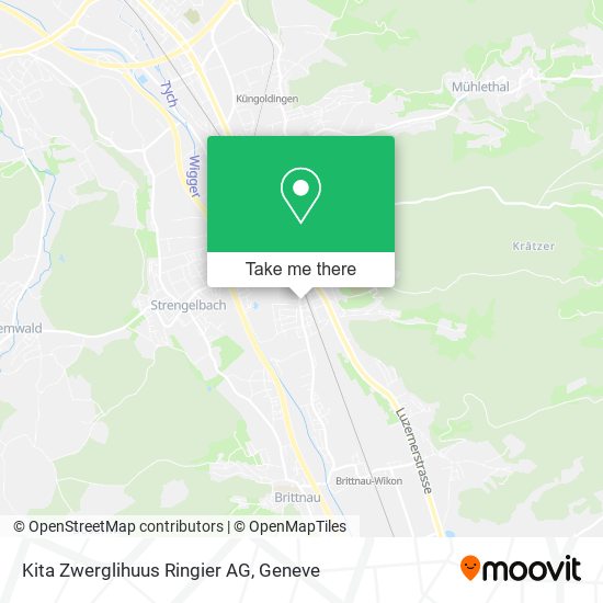 Kita Zwerglihuus Ringier AG map