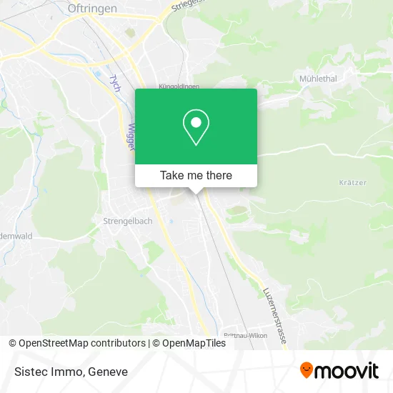 Sistec Immo map