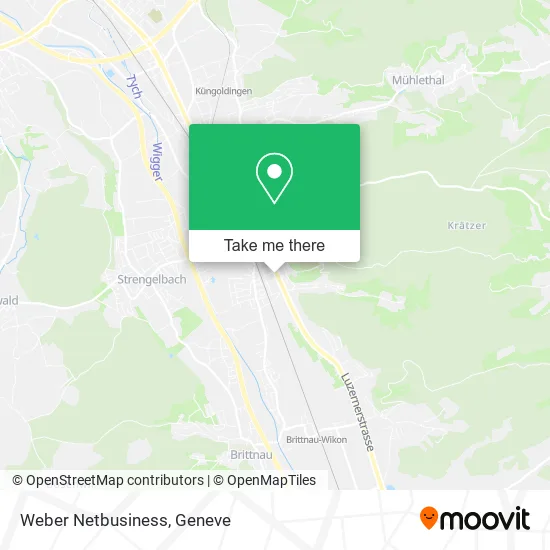 Weber Netbusiness map