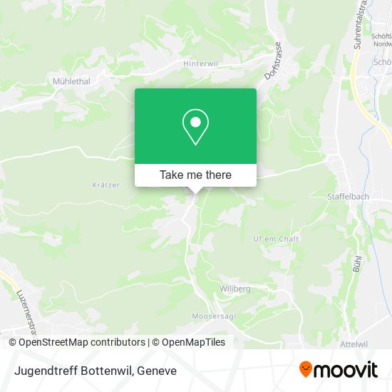 Jugendtreff Bottenwil map