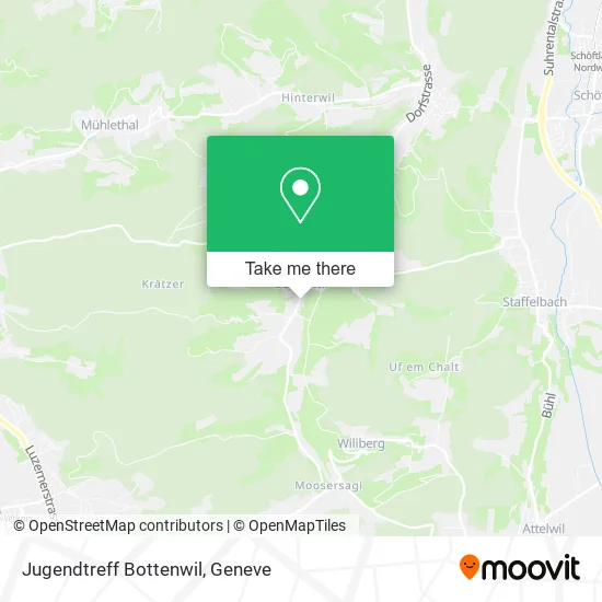 Jugendtreff Bottenwil map
