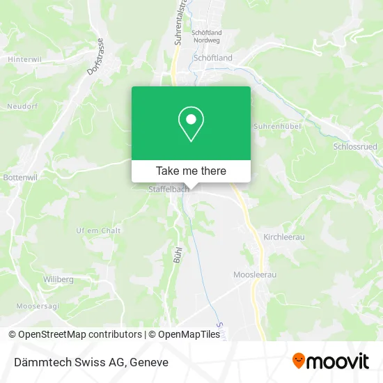 Dämmtech Swiss AG map