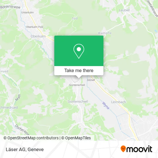 Läser AG map